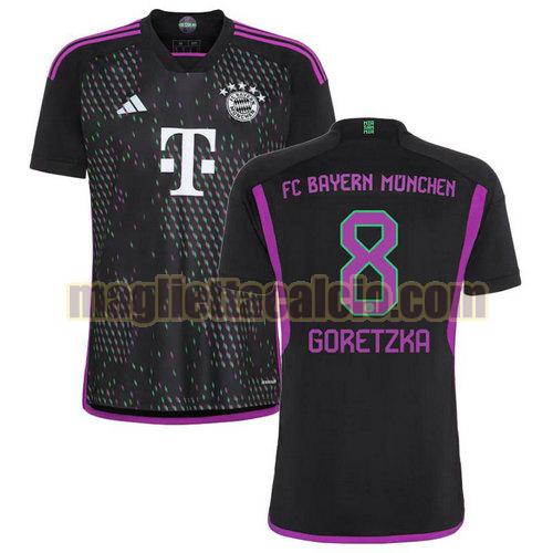 maglia seconda goretzka 8 bayern monaco uomo 2023-2024