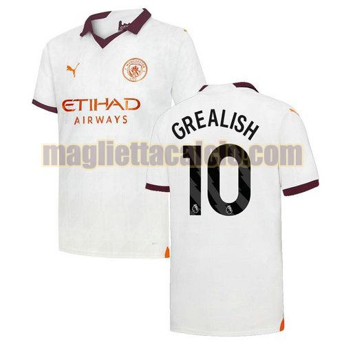 maglia seconda grealish 10 manchester city uomo 2023-2024