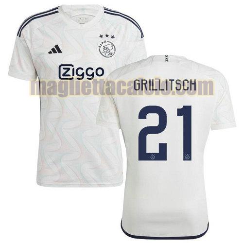 maglia seconda grillitsch 21 afc ajax uomo 2023-2024