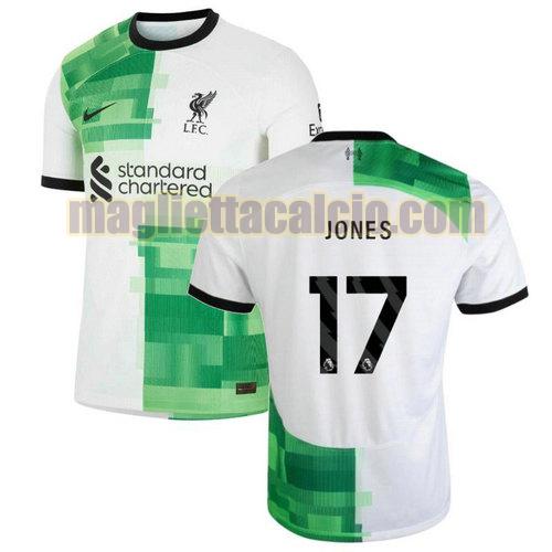 maglia seconda jones 17 liverpool uomo 2023-2024