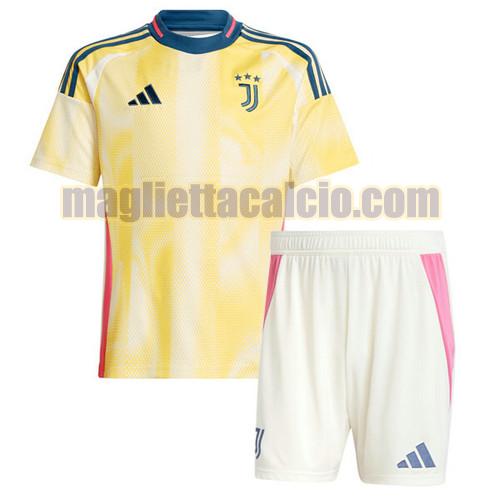 maglia seconda juventus bambino 2024-2025