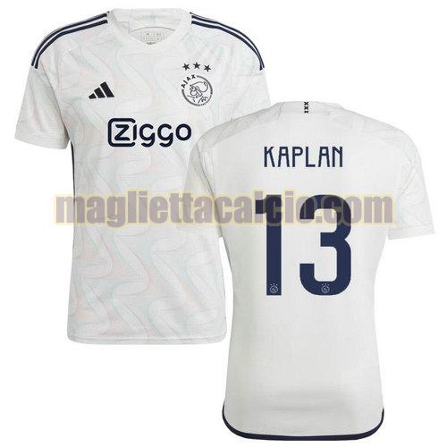 maglia seconda kaplan 13 afc ajax uomo 2023-2024