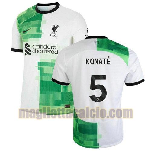 maglia seconda konate 5 liverpool uomo 2023-2024