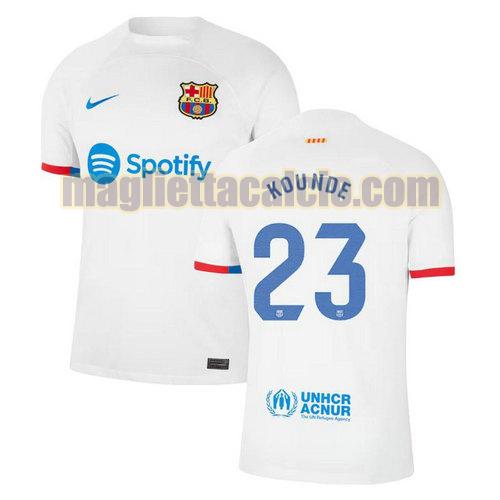 maglia seconda kounde 23 barcellona uomo 2023-2024