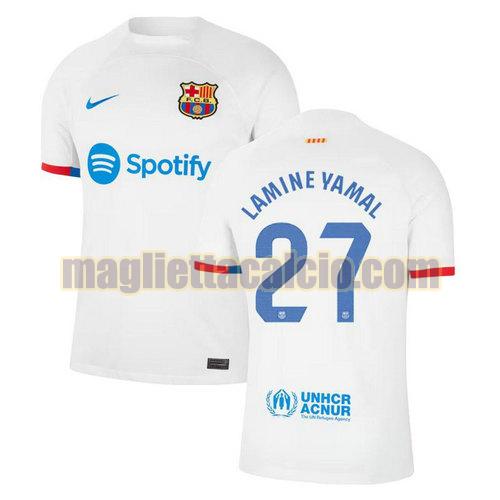 maglia seconda lamine yamal 27 barcellona uomo 2023-2024