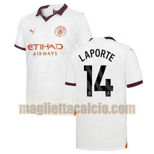 maglia seconda laporte 14 manchester city uomo 2023-2024