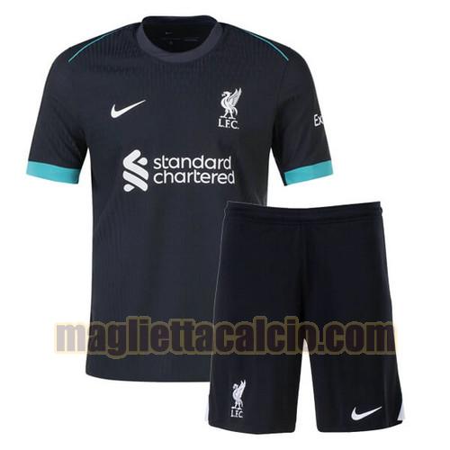 maglia seconda liverpool bambino 2024-2025