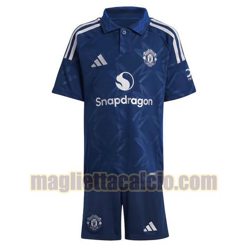 maglia seconda manchester united bambino 2024