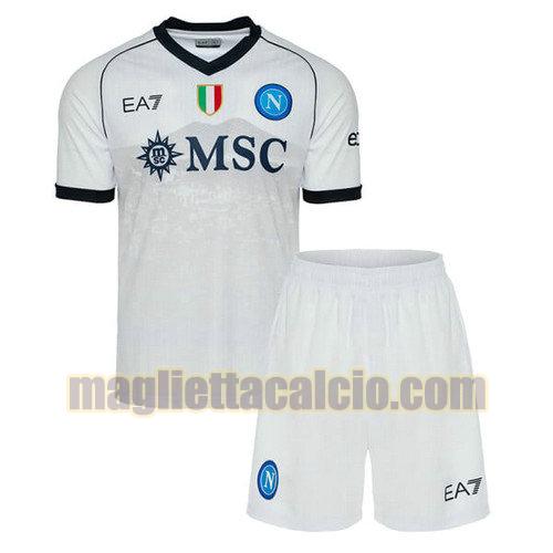 maglia seconda napoli bambino 2024-2025