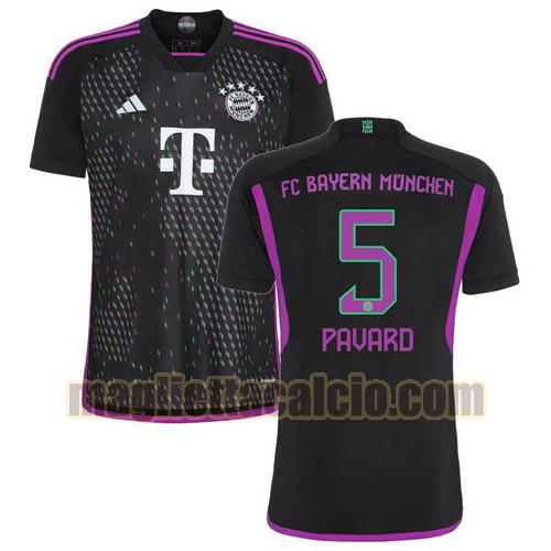 maglia seconda pavard 5 bayern monaco uomo 2023-2024