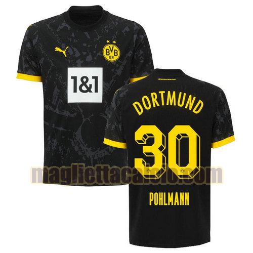 maglia seconda pohlmann borussia dortmund uomo 2023-2024