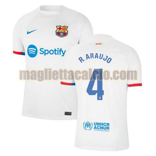 maglia seconda r. araujo 4 barcellona uomo 2023-2024