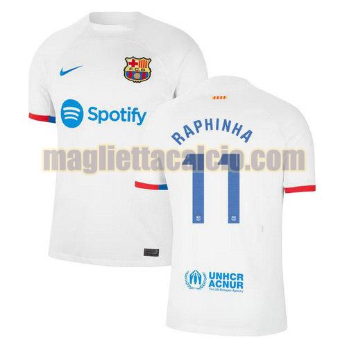 maglia seconda raphinha 11 barcellona uomo 2023-2024