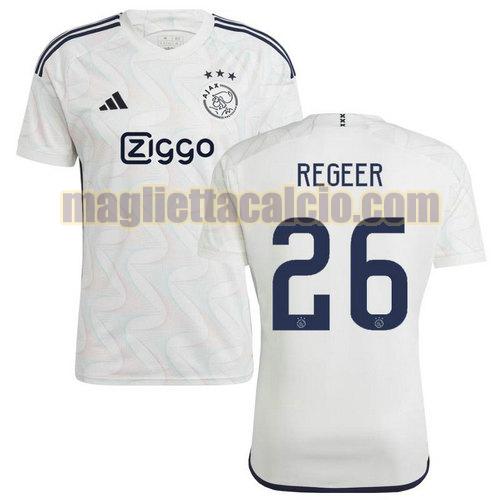 maglia seconda regeer 26 afc ajax uomo 2023-2024