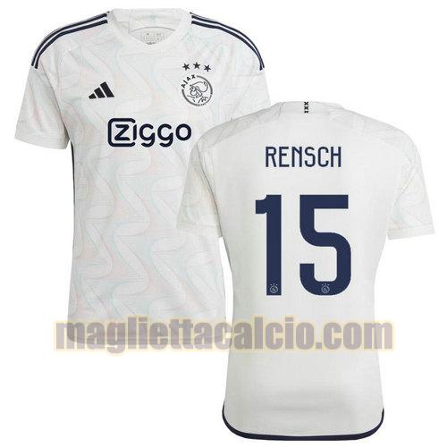 maglia seconda rensch 15 afc ajax uomo 2023-2024