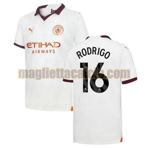 maglia seconda rodrigo 16 manchester city uomo 2023-2024