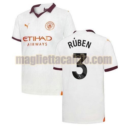 maglia seconda ruben 3 manchester city uomo 2023-2024