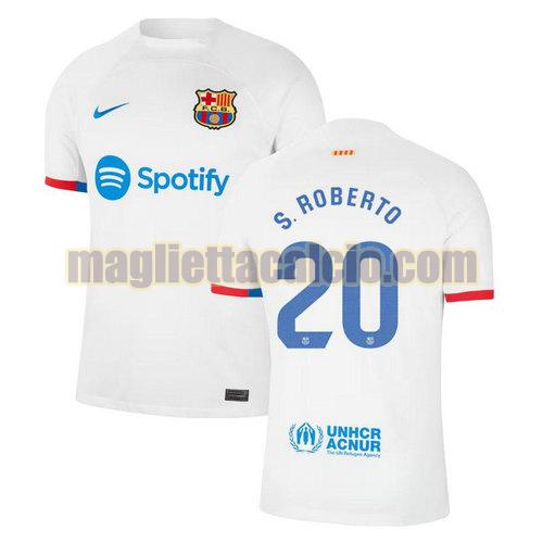 maglia seconda s. roberto 20 barcellona uomo 2023-2024