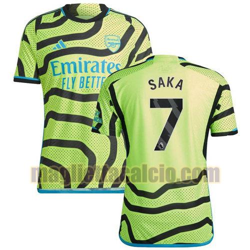 maglia seconda saka arsenal uomo 2023-2024