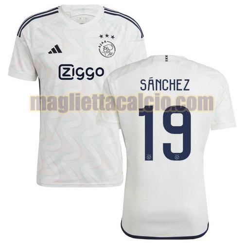 maglia seconda sanchez 19 afc ajax uomo 2023-2024