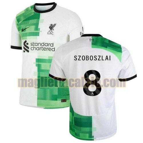 maglia seconda szoboszlai 8 liverpool uomo 2023-2024