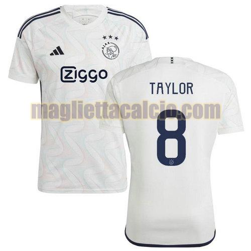 maglia seconda taylor 8 afc ajax uomo 2023-2024