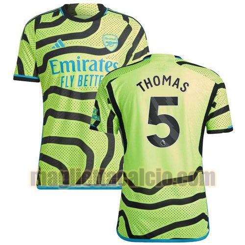 maglia seconda thomas arsenal uomo 2023-2024