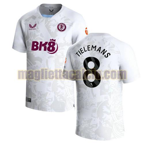 maglia seconda tielemans 8 aston villa uomo 2023-2024