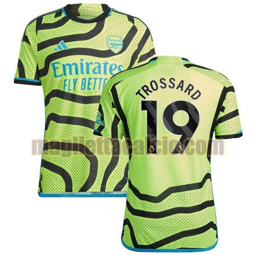 maglia seconda trossard arsenal uomo 2023-2024