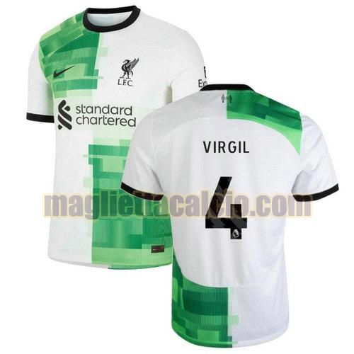 maglia seconda virgil 4 liverpool uomo 2023-2024