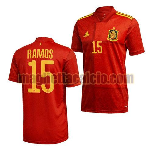 maglia sergio ramos 15 spagna uomo prima 2022