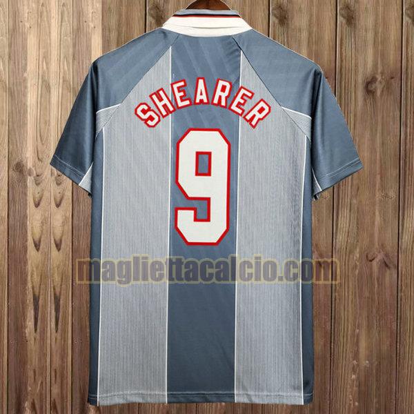 maglia shearer 9 inghilterra uomo grigio seconda 1996