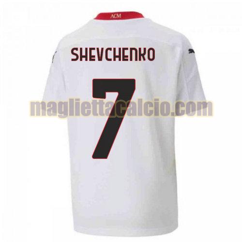 maglia shevchenko 7 ac milan uomo seconda 2020-2021