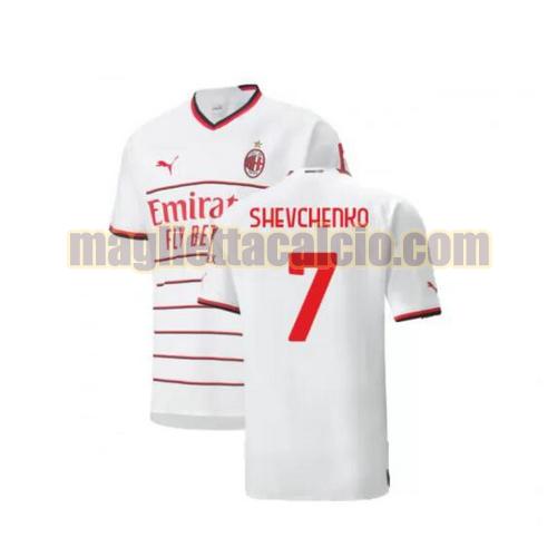 maglia shevchenko 7 ac milan uomo seconda 2022-2023