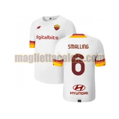 maglia smalling 6 as roma uomo seconda 2021-2022