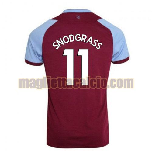 maglia snodgrass 11 west ham uomo prima 2020-2021