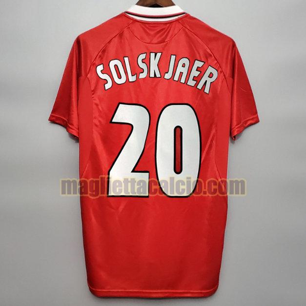 maglia solskjaer 20 manchester united rosso prima 2019-2020