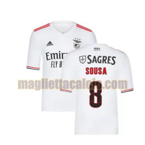 maglia sousa 8 sl benfica uomo seconda 2021-2022