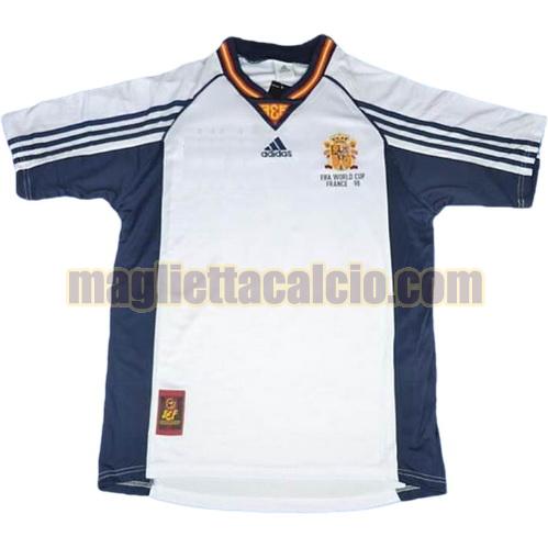 maglia spagna uomo seconda divisa coppa del mondo 1998