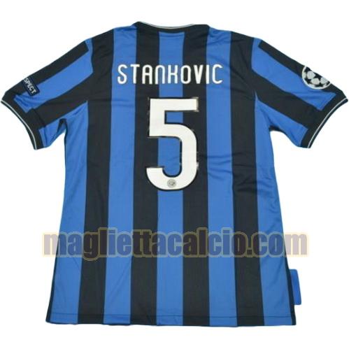 maglia stankovic 5 inter milan uomo prima divisa ucl 2010-2011