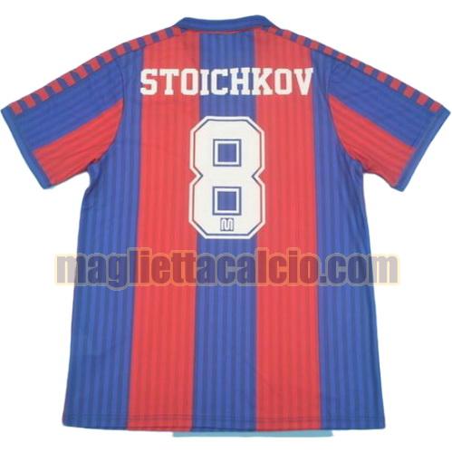 maglia stoichkov 8 barcellona uomo prima divisa 1991-1992