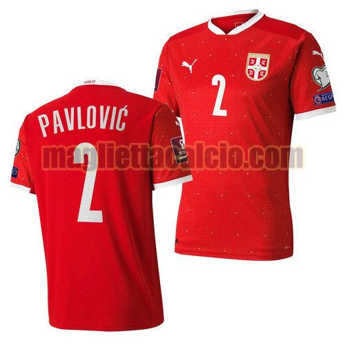 maglia strahinja pavlovic 2 serbia uomo prima 2022