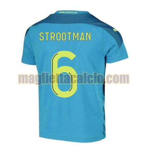 maglia strootman 6 olympique marsiglia uomo terza 2020-2021