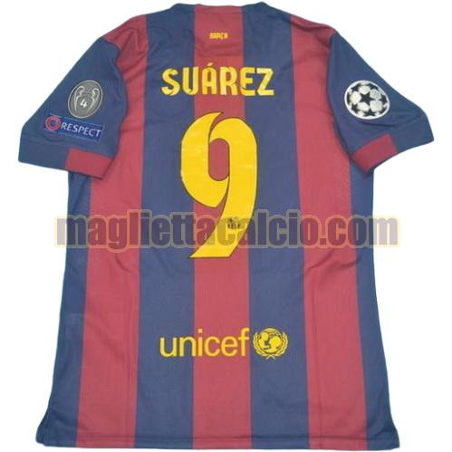 maglia suarez 9 barcellona uomo prima divisa 2014-2015