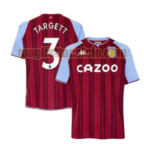 maglia targett 3 aston villa uomo prima 2021-2022