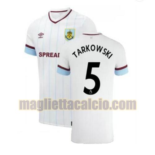 maglia tarkowski 5 burnley fc uomo seconda 2021-2022