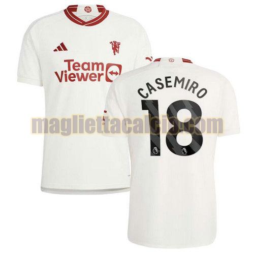 maglia terza casemiro 18 manchester united uomo 2023-2024