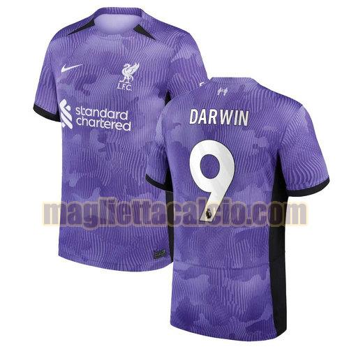 maglia terza darwin 9 liverpool uomo 2023-2024