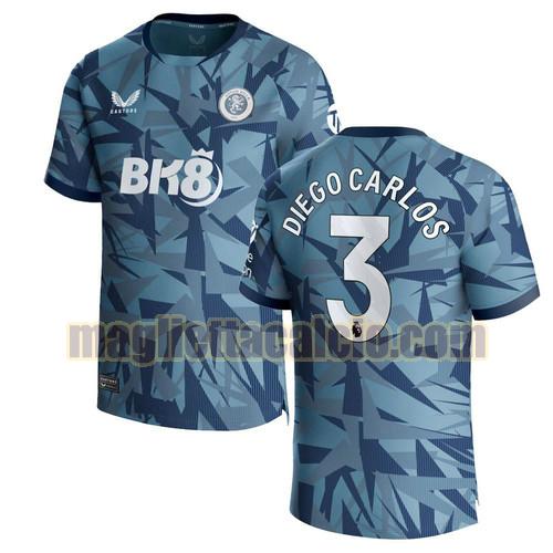 maglia terza diego carlos 3 aston villa uomo 2023-2024