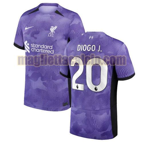 maglia terza diogo_j 20 liverpool uomo 2023-2024